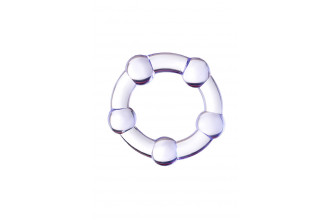 Фиолетовое эрекционное кольцо A-Toys