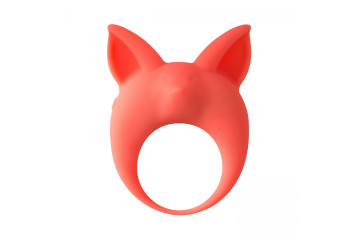 Оранжевое эрекционное кольцо Kitten Kyle