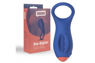 Синее эрекционное кольцо RRRING One Nighter Cock Ring