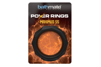 Черное эрекционное кольцо Maximus 55