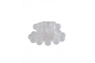 Эластичное эрекционное кольцо с двумя рядами шариков