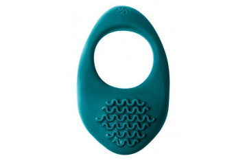 Зеленое эрекционное виброкольцо Pure Passion Moonshine