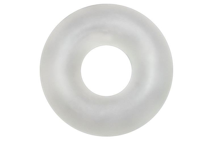 Прозрачное гладкое кольцо Stretchy Cockring