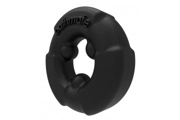 Чёрное эрекционное кольцо Gladiator