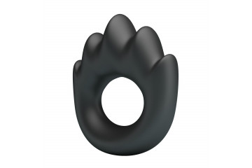 Черное эрекционное кольцо Habert