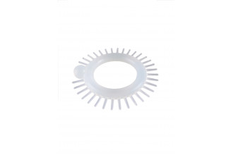 Эластичное эрекционное кольцо с шипиками и шариком Эластичное эрекционное кольцо с шипиками и шариком