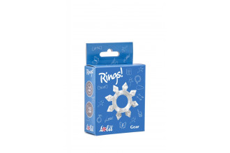 Прозрачное эрекционное кольцо Rings Gear