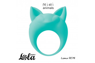 Зеленое эрекционное кольцо Lemur Remi