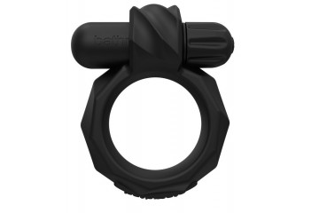 Черное эрекционное виброкольцо Maximus 55 Vibe