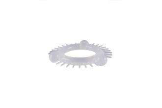 Эластичное эрекционное кольцо с 3 шариками и шипами