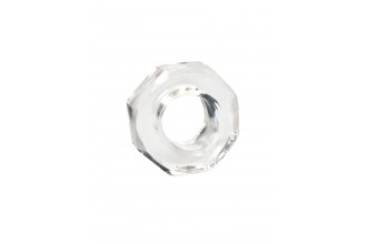 Прозрачное эрекционное кольцо в форме гайки