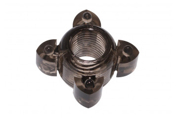 Чёрное эрекционное кольцо Rings Screw
