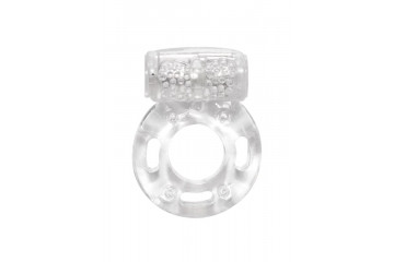 Прозрачное эрекционное кольцо с вибрацией Rings Axle-pin