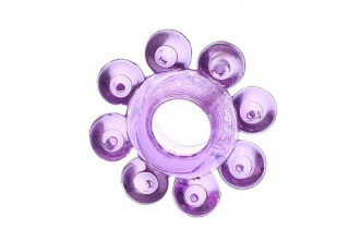 Мягкая фиолетовая гелевая насадка