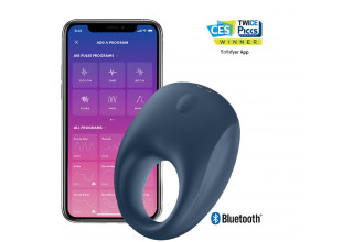 Эрекционное кольцо Satisfyer Strong One с возможностью управления через приложение