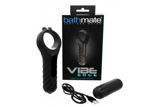 Черный вибростимулятор Edge Vibe