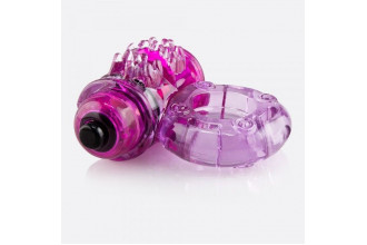 Фиолетовое эрекционное виброкольцо OWOW PURPLE