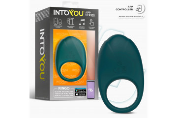 Зеленое интерактивное виброкольцо Ringo