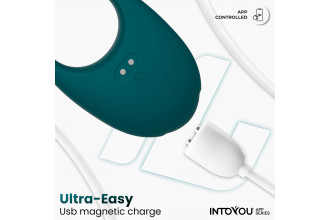 Зеленое интерактивное виброкольцо Ringo