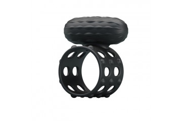 Широкое эрекционное кольцо с вибрацией Osborn