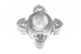 Прозрачное эрекционное кольцо Rings Screw