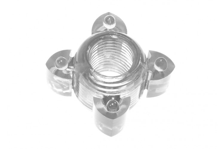 Прозрачное эрекционное кольцо Rings Screw