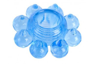 Голубая гелевая насадка-цветок