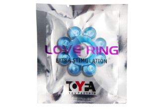 Голубая гелевая насадка-цветок