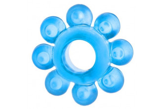 Голубая гелевая насадка-цветок