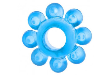 Голубая гелевая насадка-цветок