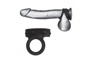 Черное двойное силиконовое кольцо С&B GEAR