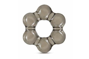 Дымчатое эрекционное кольцо Stay Hard Thick Bead Cock Ring