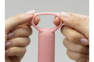 Коралловое эрекционное кольцо Iroha SVR Coral Pink