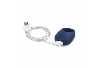 Синее эрекционное виброкольцо We-vibe Pivot