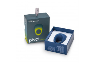 Синее эрекционное виброкольцо We-vibe Pivot