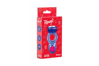 Фиолетовое эрекционное кольцо Rings Ringer
