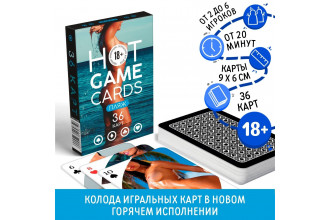 Игральные карты Hot Game Cards «Пляж»