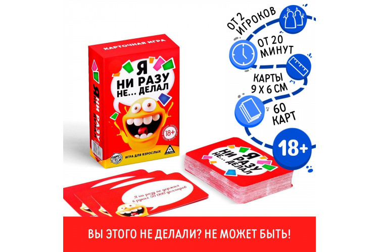 Эротическая игра для взрослых Я никогда не...