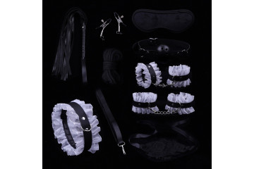 БДСМ-набор «Оки-Чпоки» с кружевом