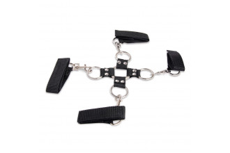 Набор для фиксации из 7 предметов Hogtie & Ball Gag Kit