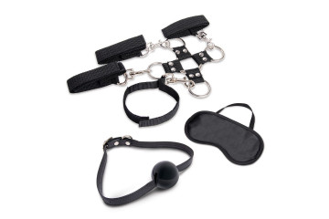 Набор для фиксации из 7 предметов Hogtie & Ball Gag Kit