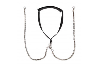Большой эротический набор из 12 предметов Interchangeable Collar & Nipple Clips Set