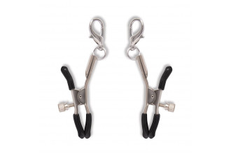 Большой эротический набор из 12 предметов Interchangeable Collar & Nipple Clips Set