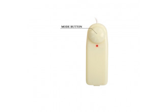 Страпон с полостью на трусиках, с вибрацией - 18 см.