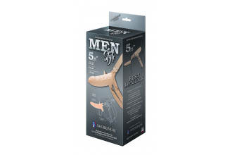 Телесный мужской парапротез MEN STYLE - 15 см.