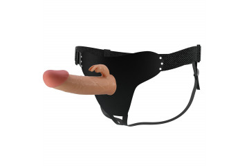 Телесный мужской страпон Mavis