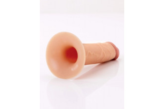 Полый страпон на ремнях 6’’ Hollow Silicone Strap-on