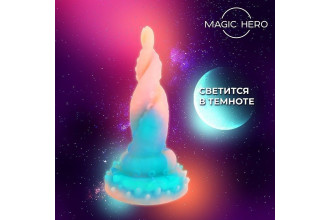 Светящийся в темноте фантазийный стимулятор в виде щупалец осьминога - 20 см.
