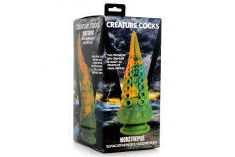 Фантазийный фаллоимитатор в форме щупальца Monstropus Tentacled Monster Silicone Dildo - 21,6 см.