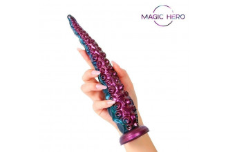 Фантазийный фаллоимитатор-щупальце на присоске - 27 см.